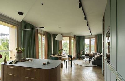 Rental of a stylish 2-room apartment, 53 m², Wola district, Warsaw, Poland